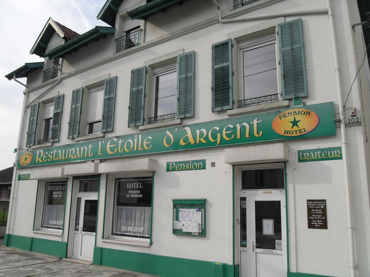 Hotel L Etoile D'Argent Varangéville Exterior foto